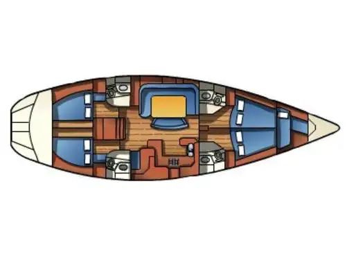 Christianna VII (en suite twin cabin 3)