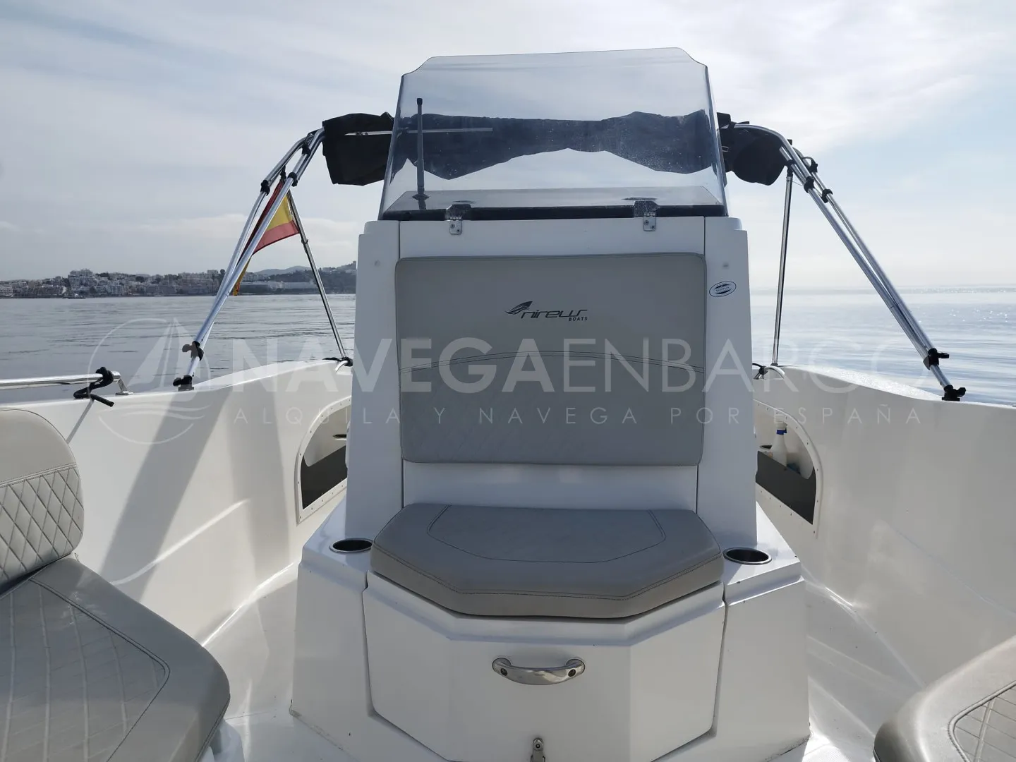 Alquiler económico barco 6mt en Ibiza